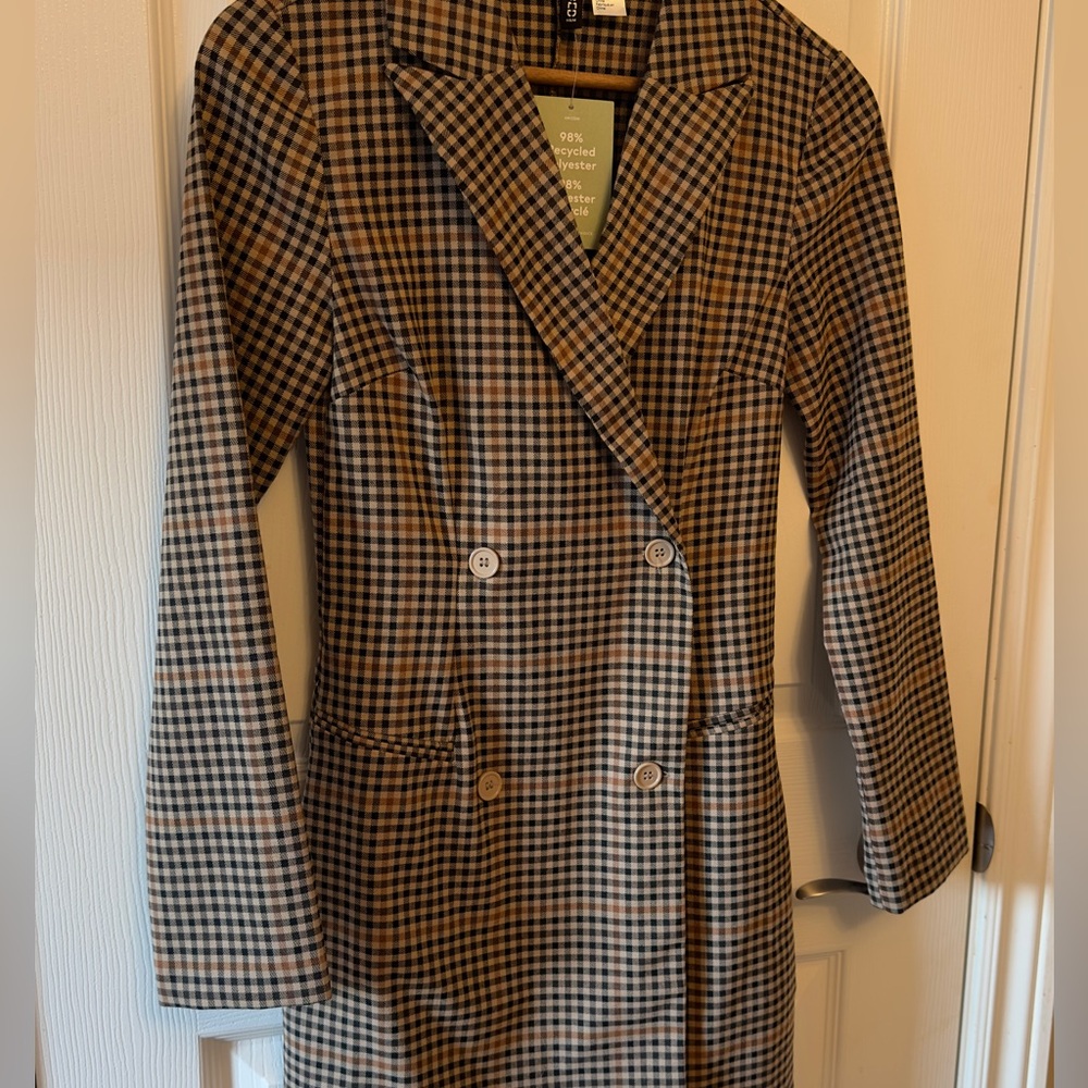 DOUBLE-BREASTED JACKET DRESS - Picture 3 of 7
